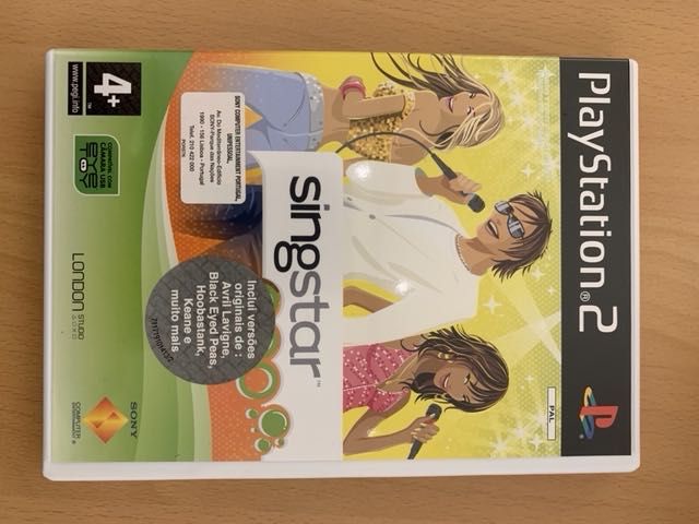 3 Jogos PS2 - Singstar