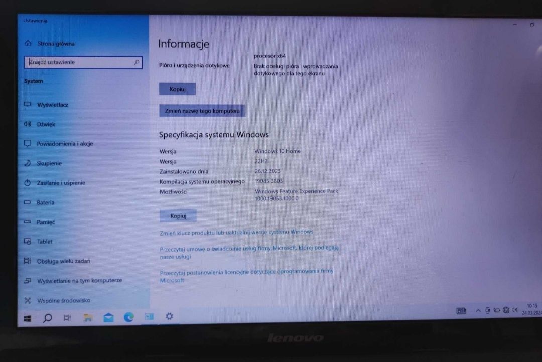 Laptop lenovo i7 radeon