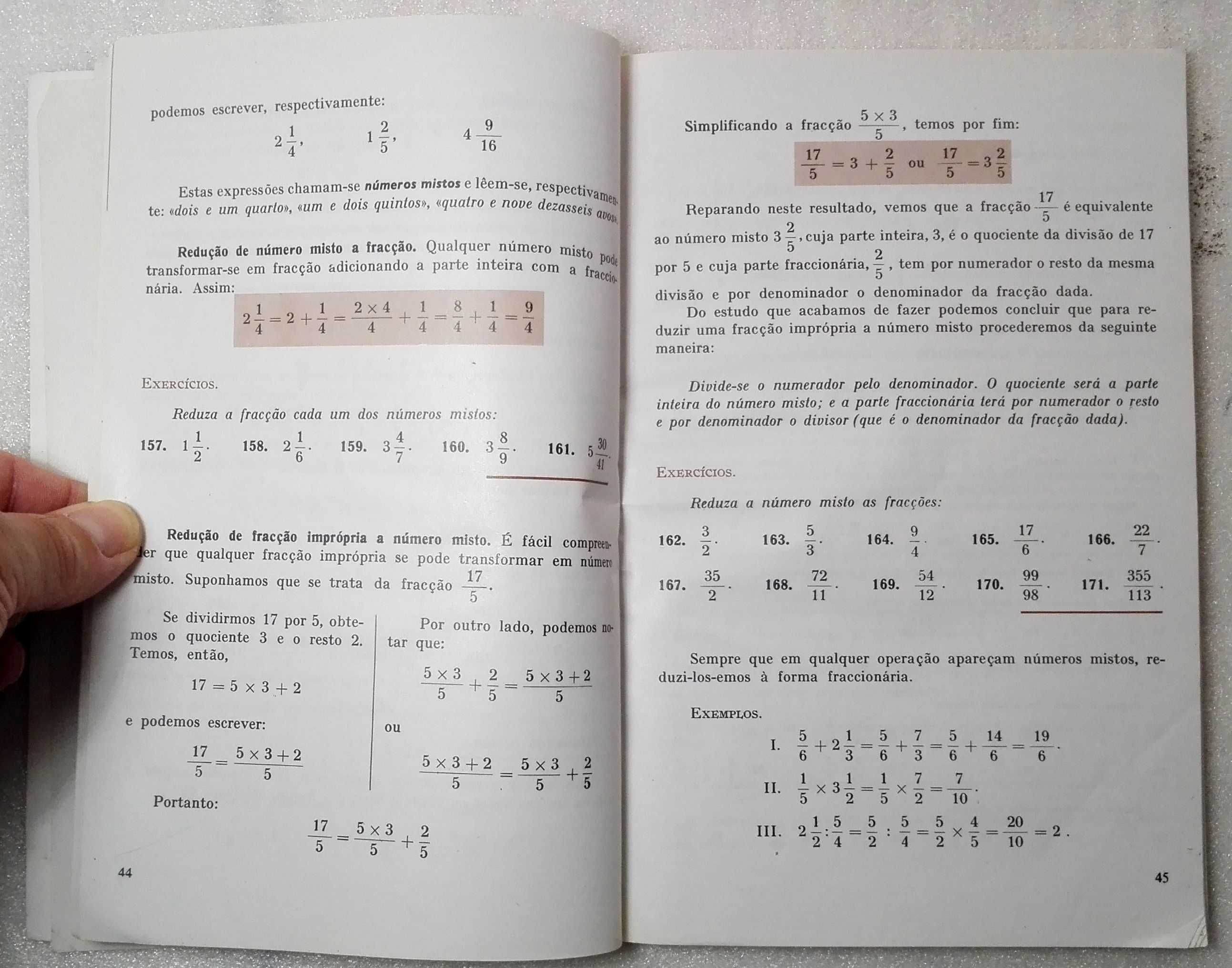 Livro Matemática (6ª classe)