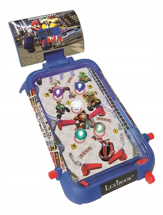 Fliper Pinball Elektroniczny Super Mario Kart 50Cm