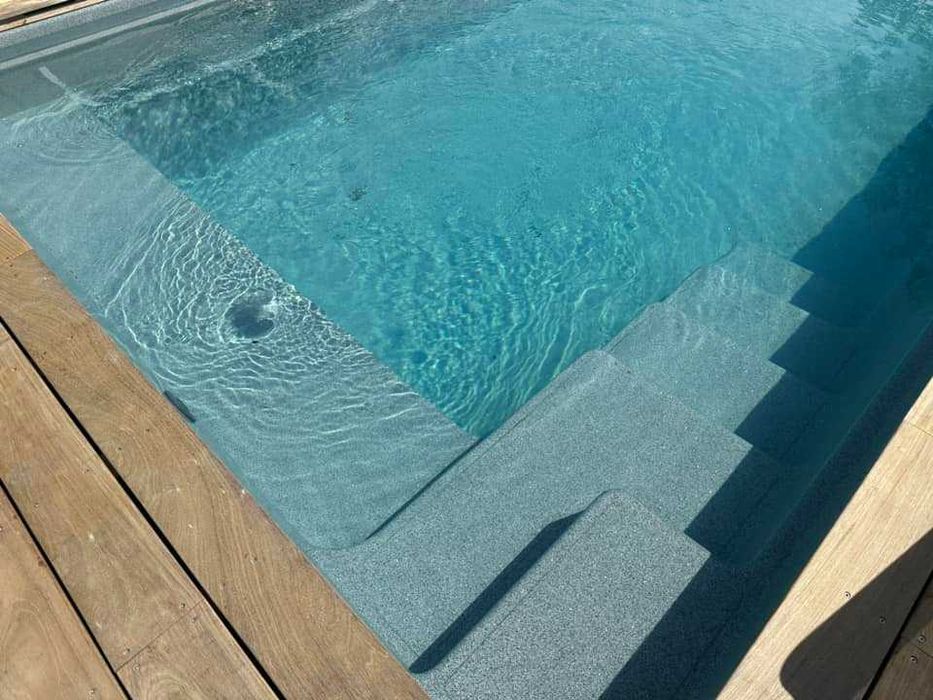 Basen ceramiczno-karbonowy 6,0x3,0x1,45m DOŻYWOTNIA GWARANC bez betonu