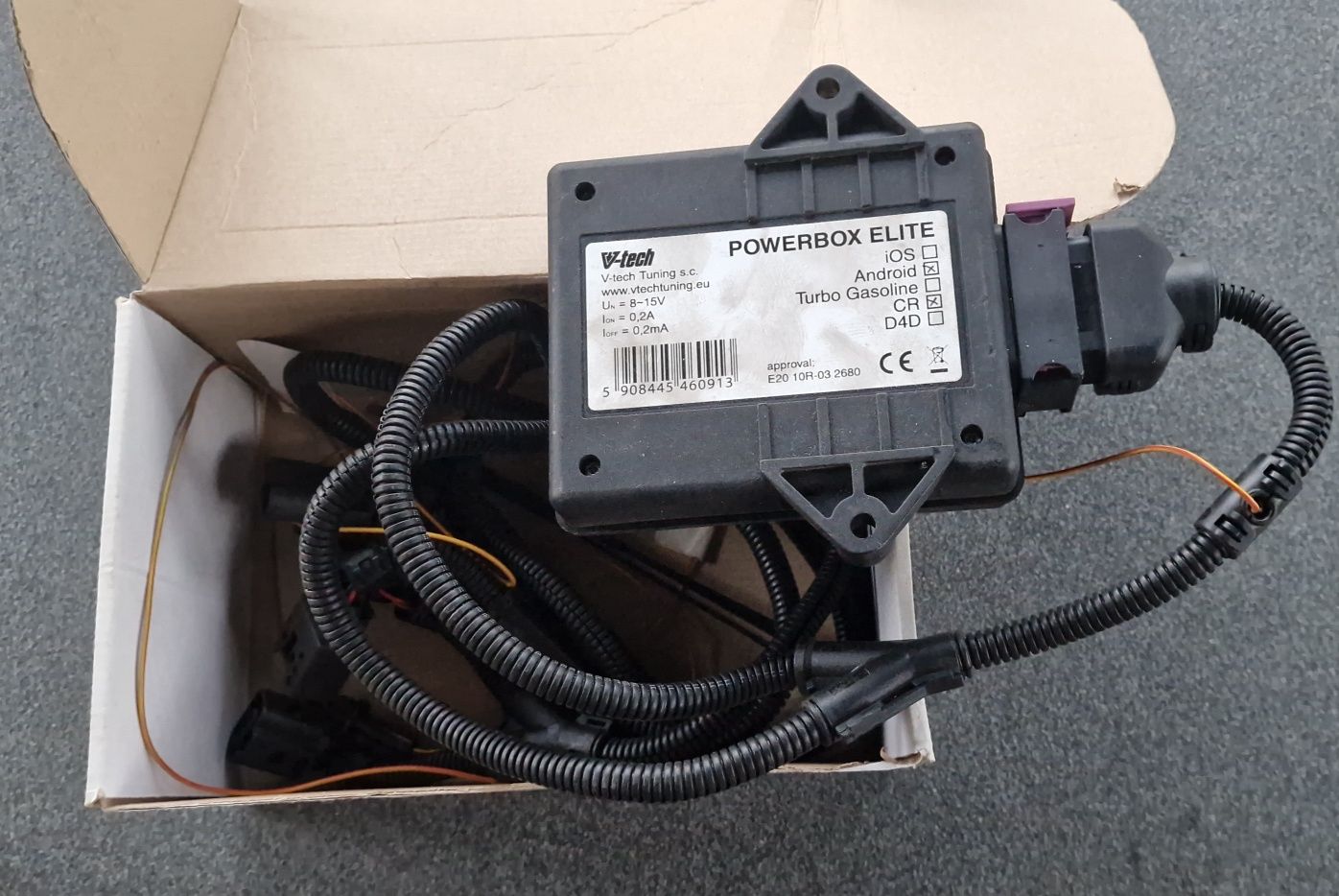 Power Box V-Tech. Tuning. 2.0 tdi. Vw, skoda, seat. 150 na 184KM