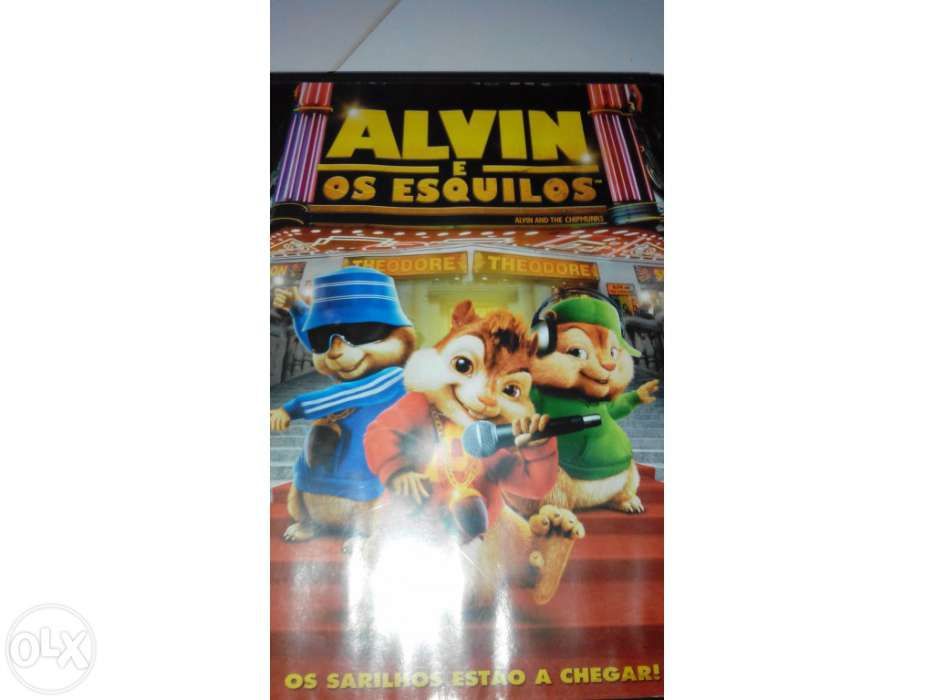 Dvd alvim os esquilos