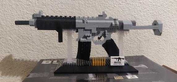 Klocki karabinek szturmowy HK416 model