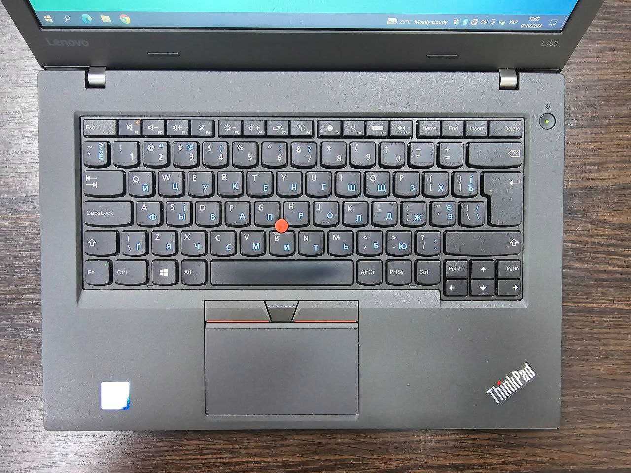 Уцінка! ноутбук Lenovo ThinkPad L460 (i5-6300U/16Gb DDR4/1 Tb SSD)