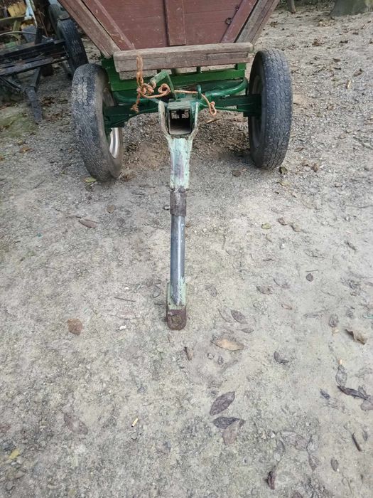 Wóz metalowy do ciągnika