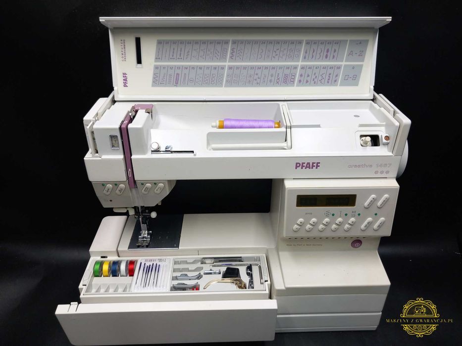 Maszyna do szycia PFAFF CREATIVE ITD hafty Litery cyfry Gwarancja