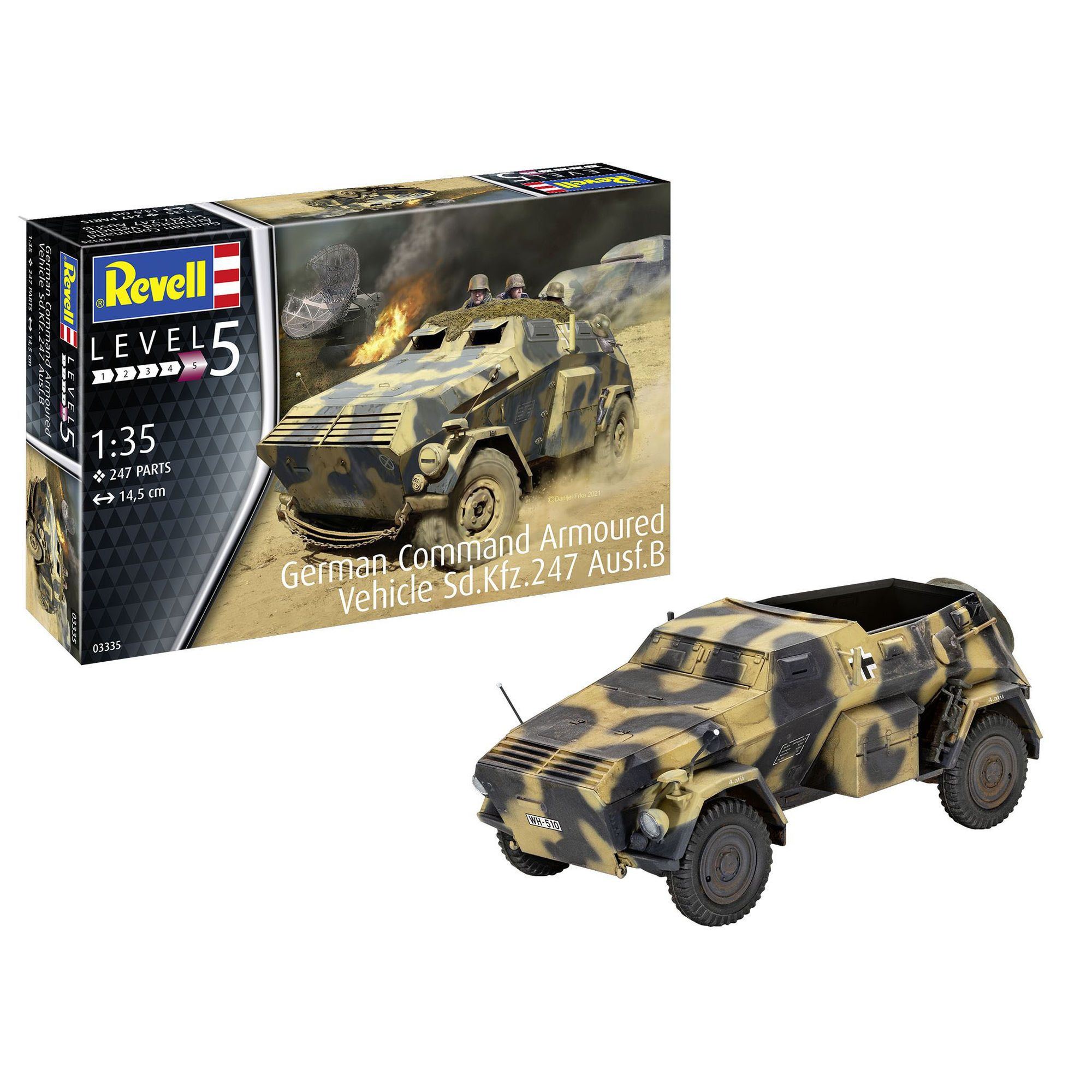 Pojazd 1/35 /03335/ Gcav Sd. Kfz.247 Ausf.b