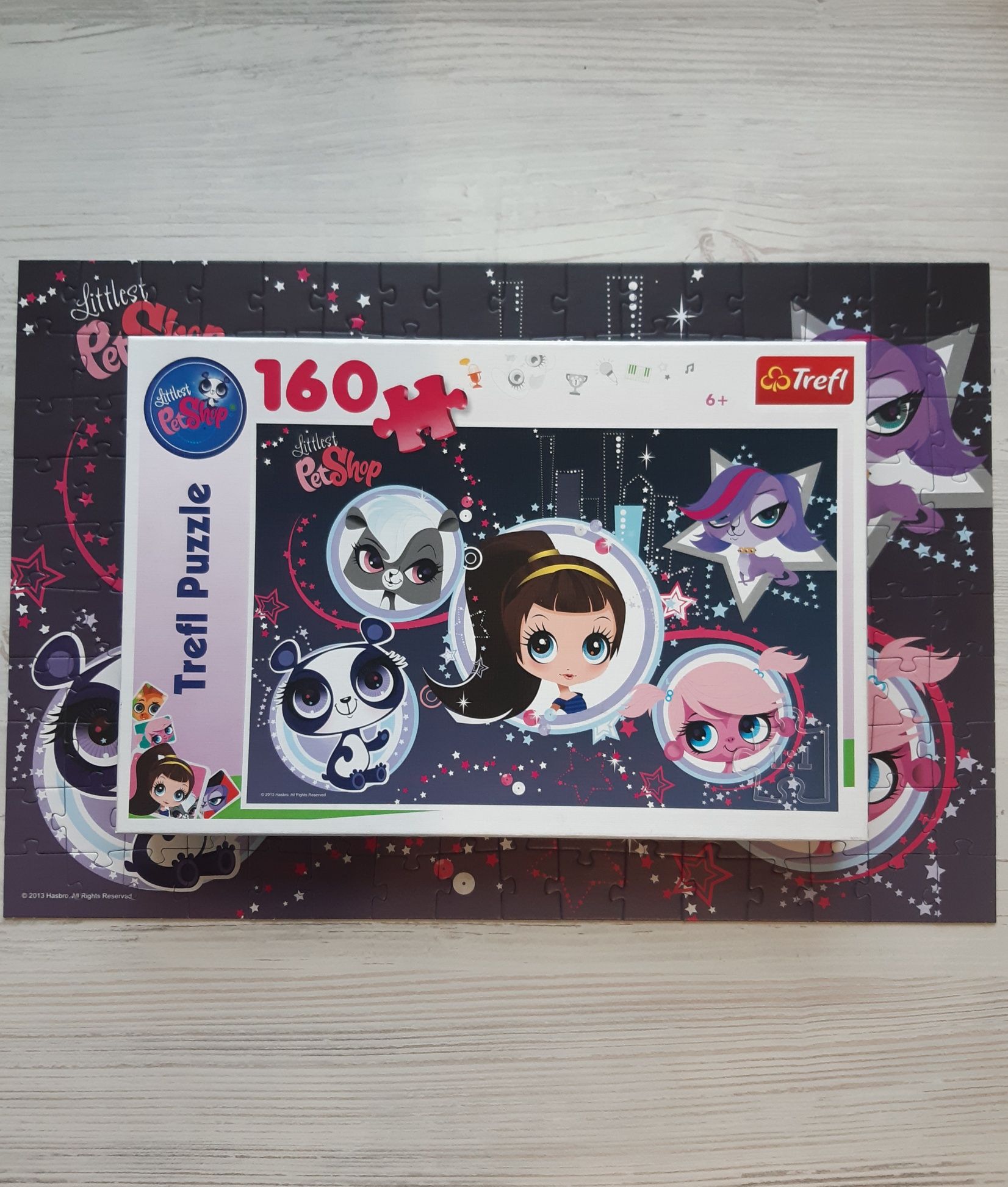 Puzzle Trefl Littlest PetShop 160 elementów puzzle zwierzęta