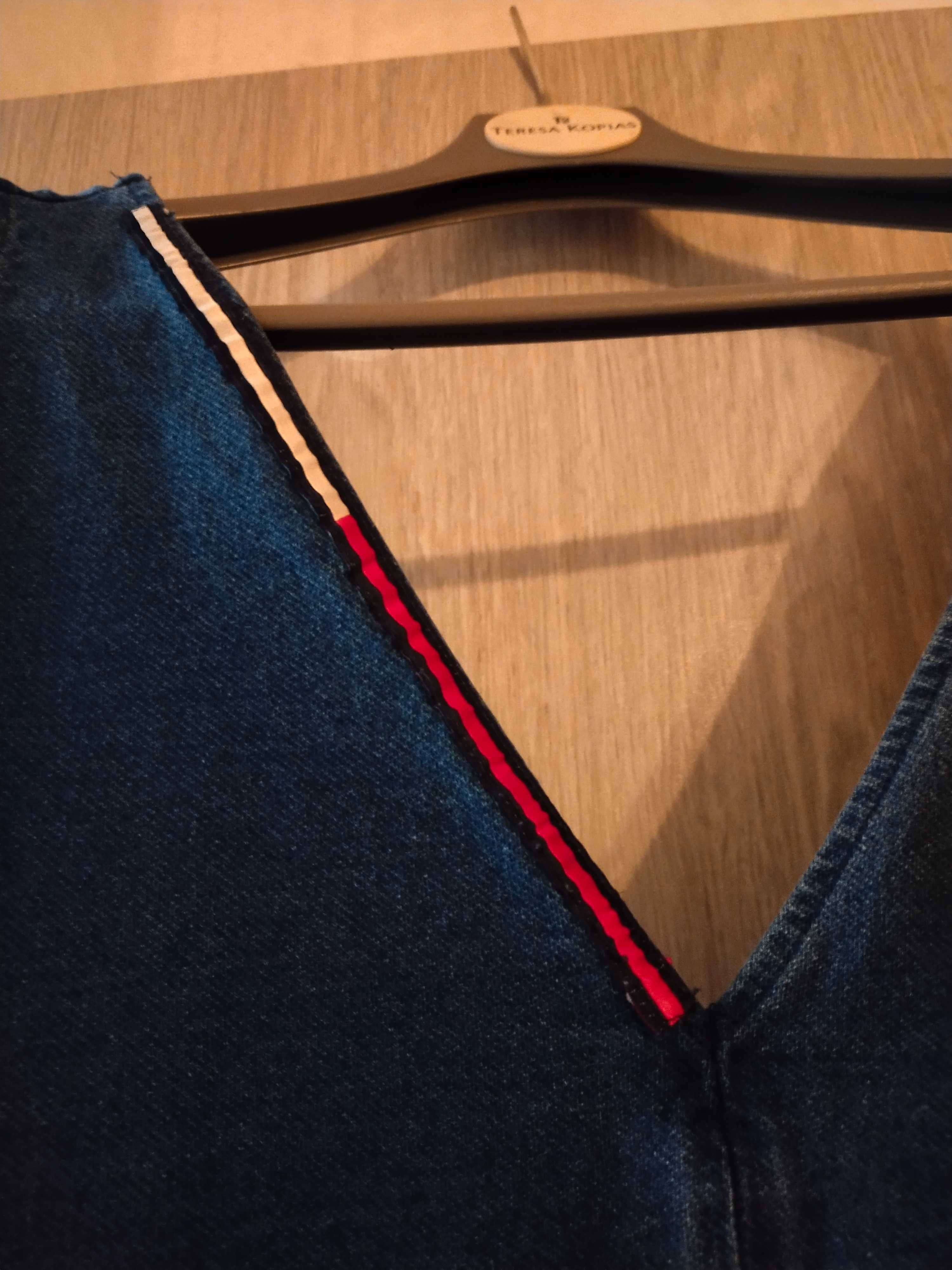 Jeansowa sukienka Massimo Dutti r.M Tommy Jeans