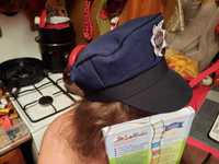 фуражка кепка взрослая игровая полиция police на резинке