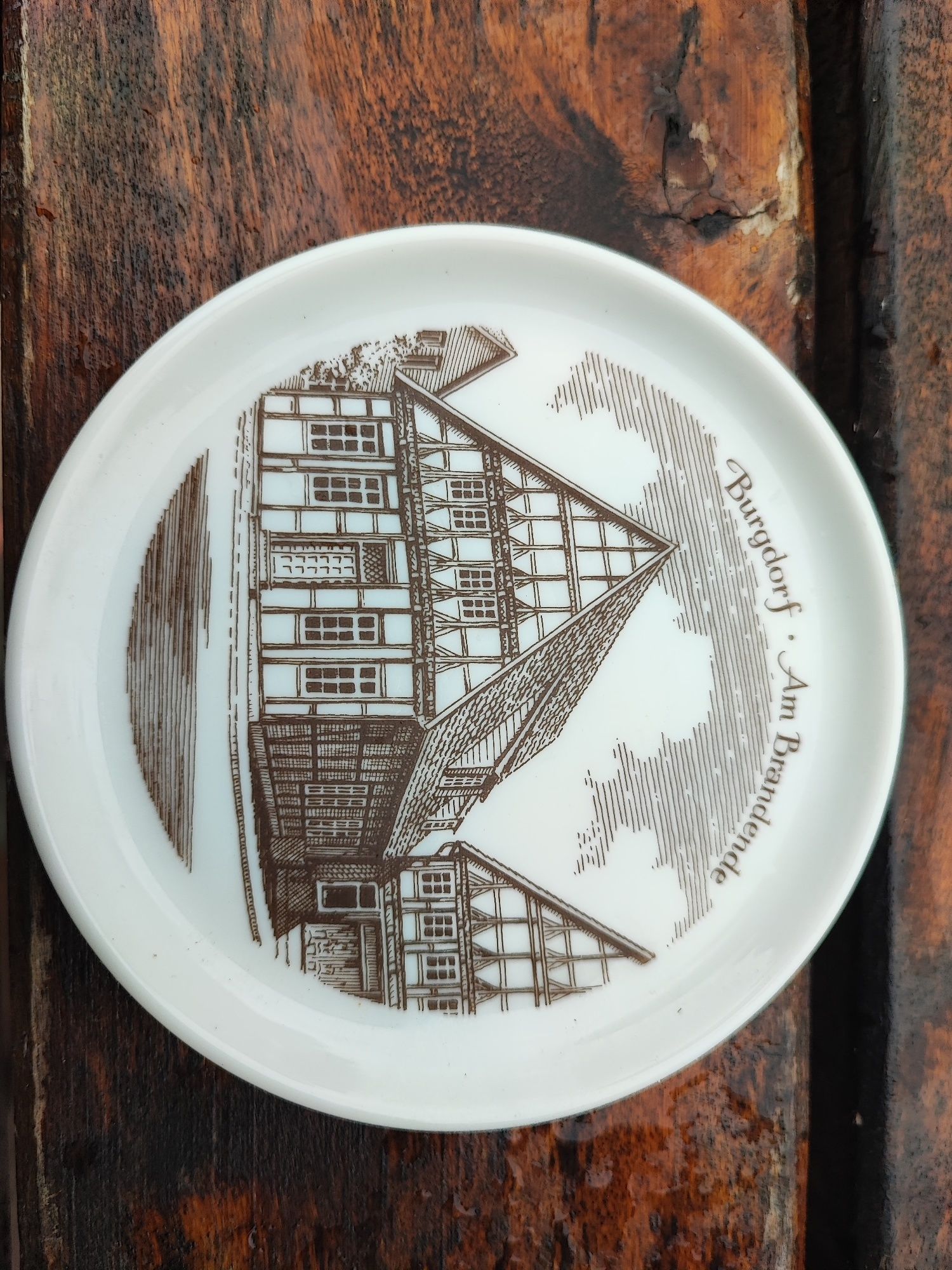 Talerzyki Porcelana Furstenberg stara Porcelana  Wedgwood England