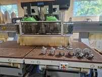 Centrum obróbcze CNC Biesse Arrow obróbka 2 el. jednocześnie 2x 4 oś c