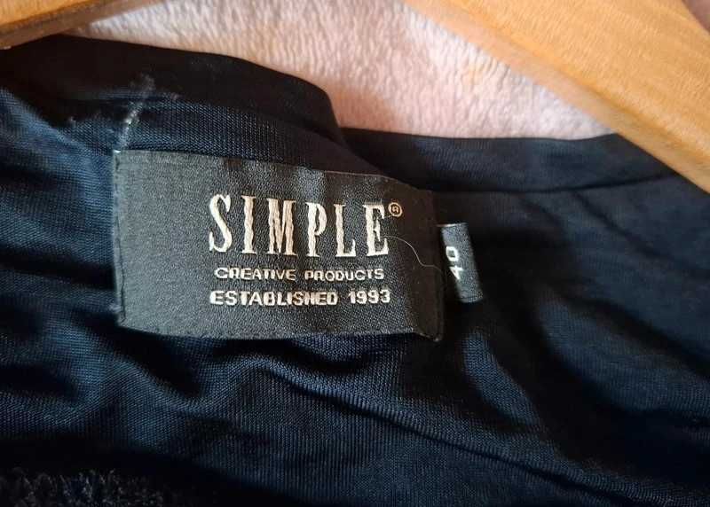 Simple bluzka z "kotylionem" rozmiar 40
