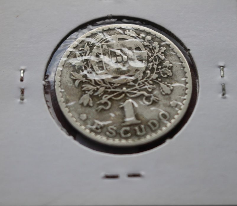 Moeda 1$00 1 Escudo República Portuguesa 1944
