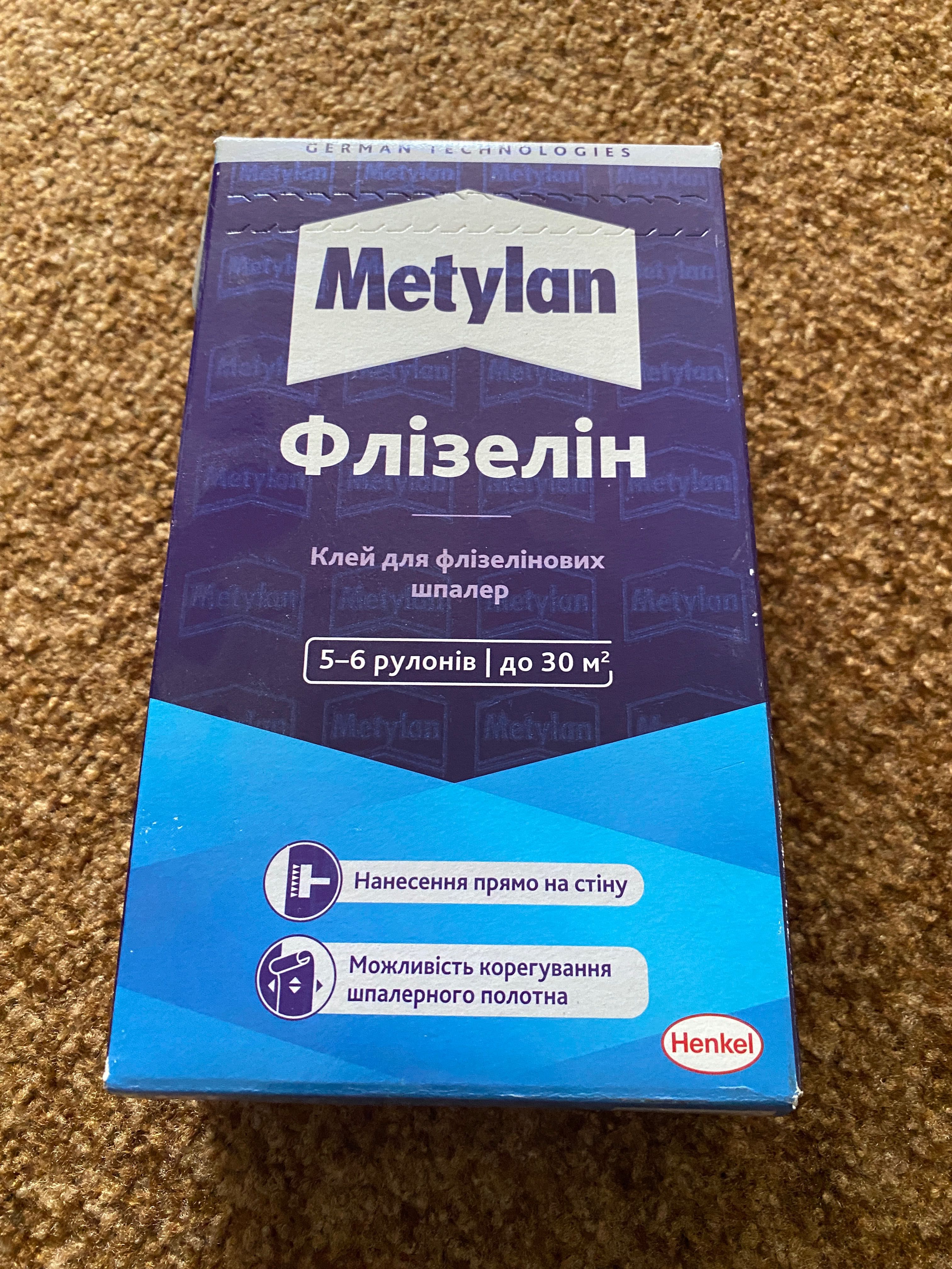 Клей для обоев Metylan Флизелин Премиум