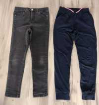 2 pary spodni JEANS+DRES roz. 152