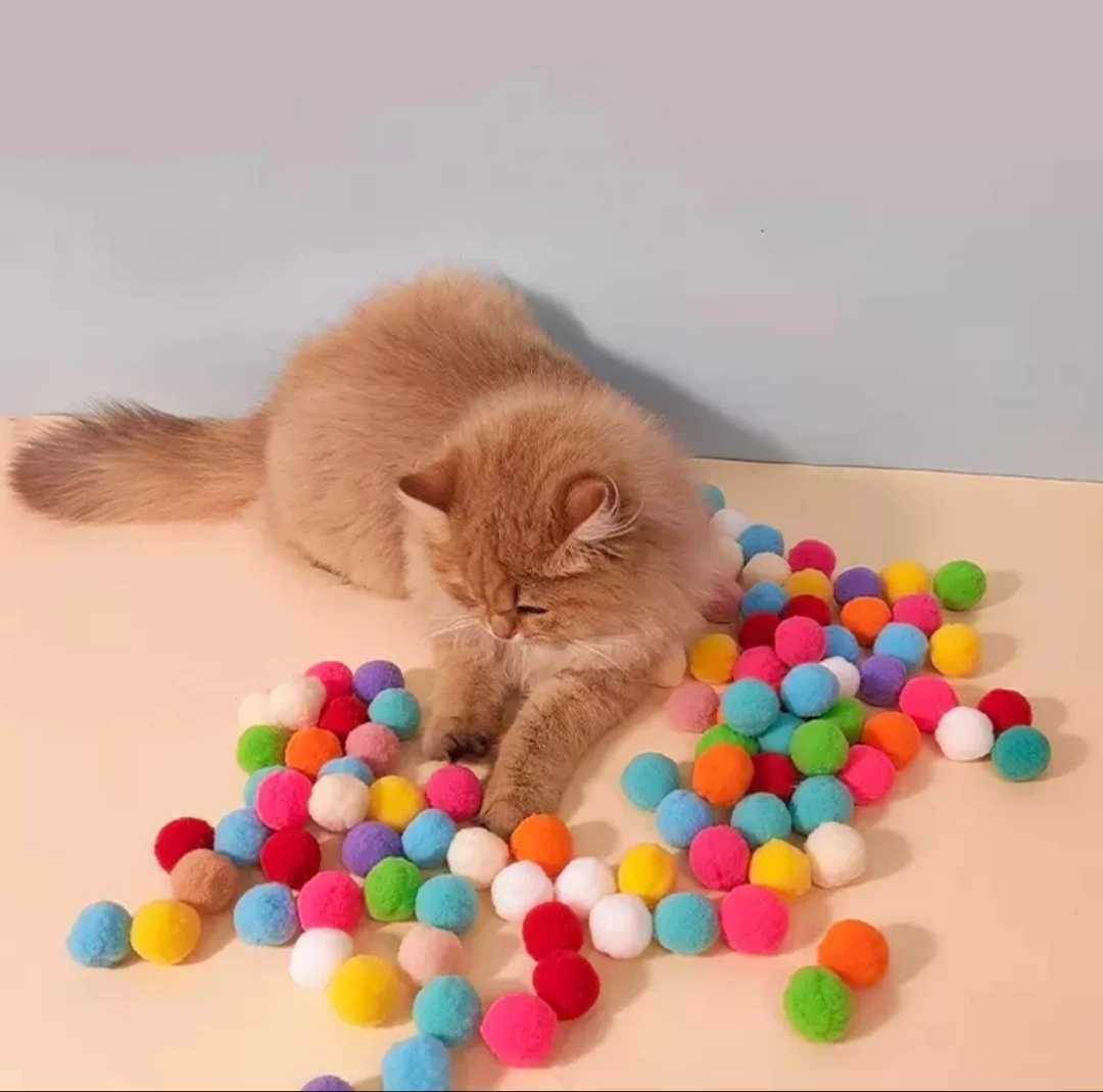 Іграшки для котів. набір для ігор з кішкою з 4 предметів.