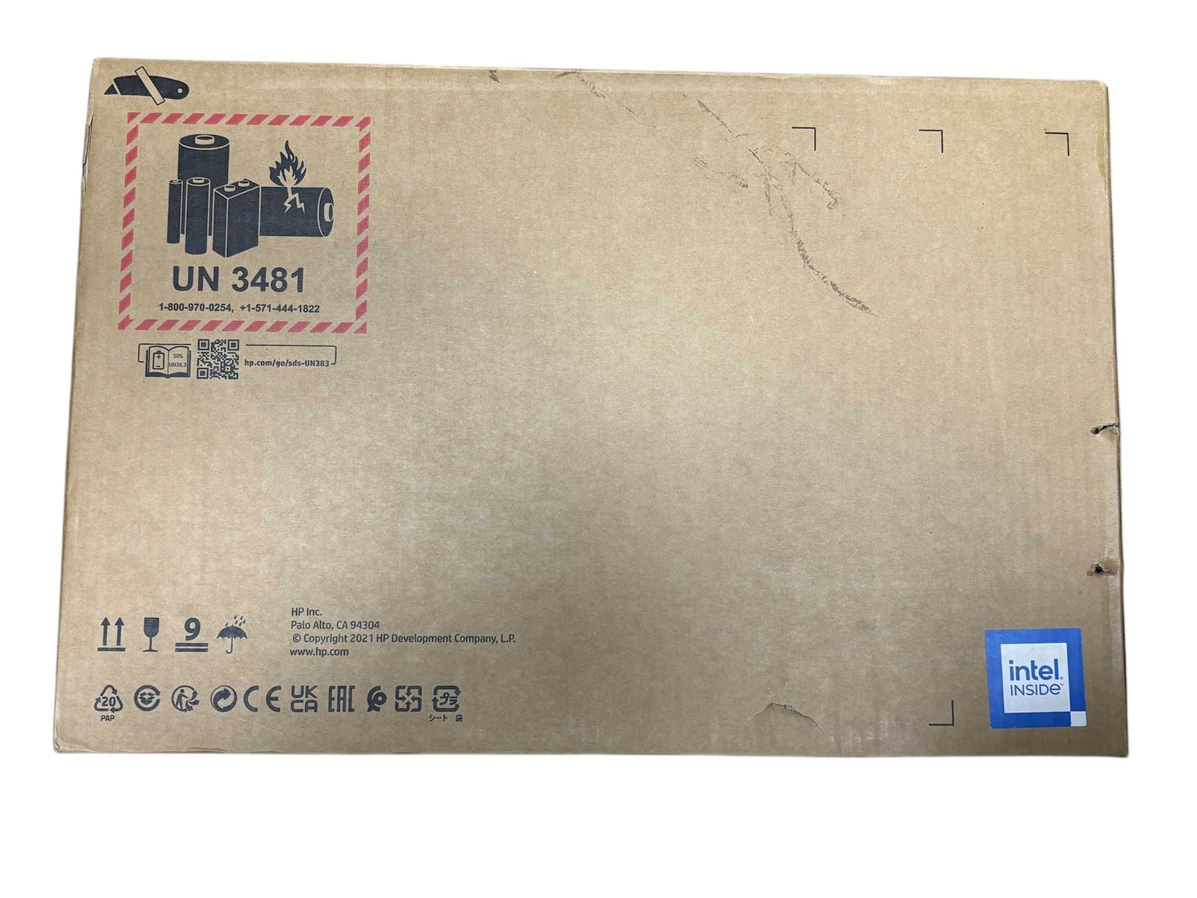 LAPTOP HP 17-CN0019NW 17,3"/N4020/8GB/256GB/win10 Nowy