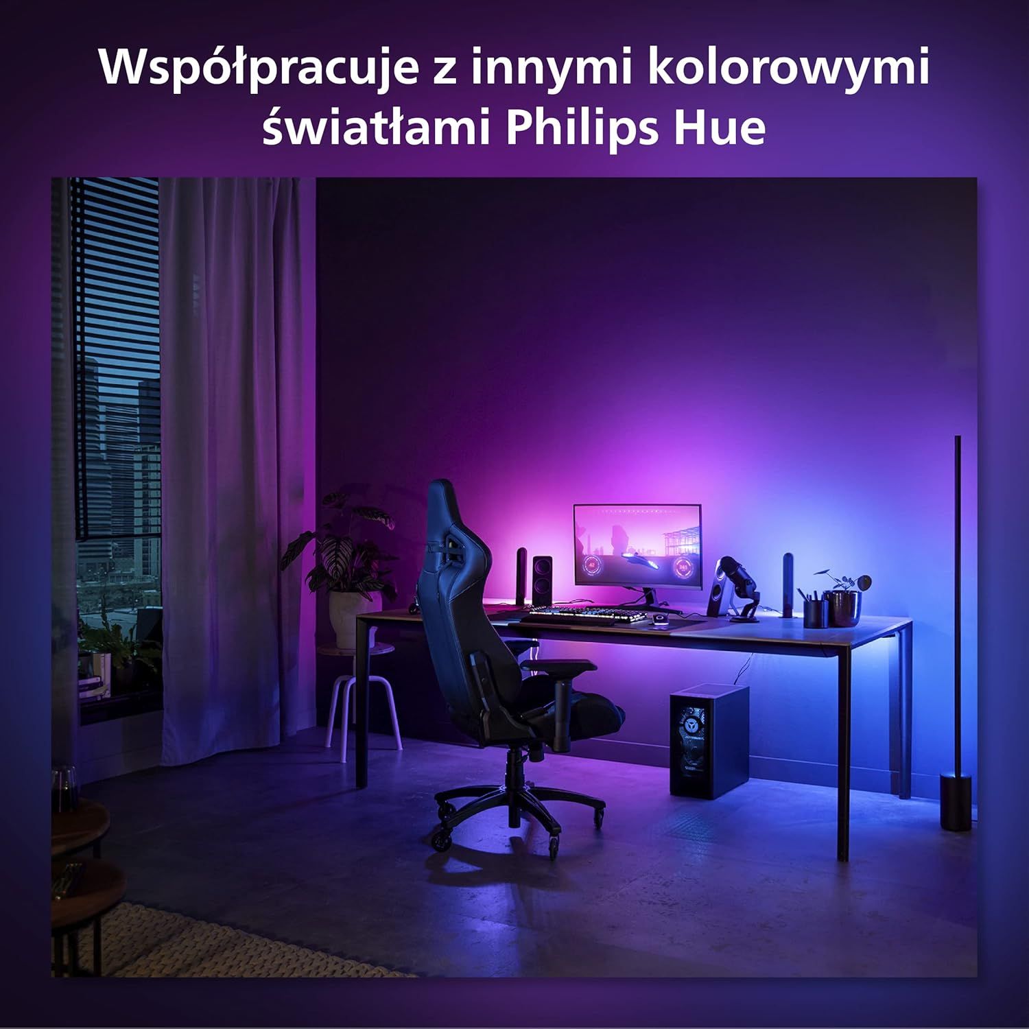 Philips Hue Play Gradient Taśma Led do monitora 32
