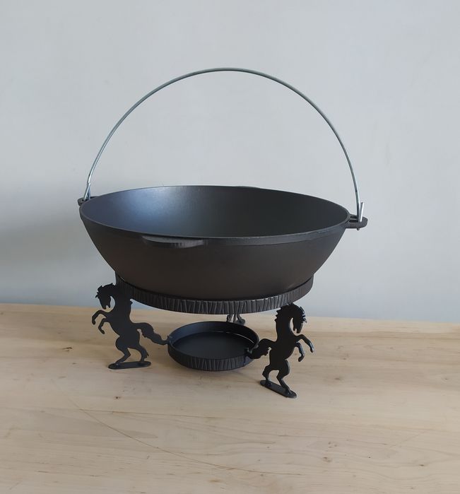 Підставка Буцифал для казана 8-32л .подставка под казан татарський.