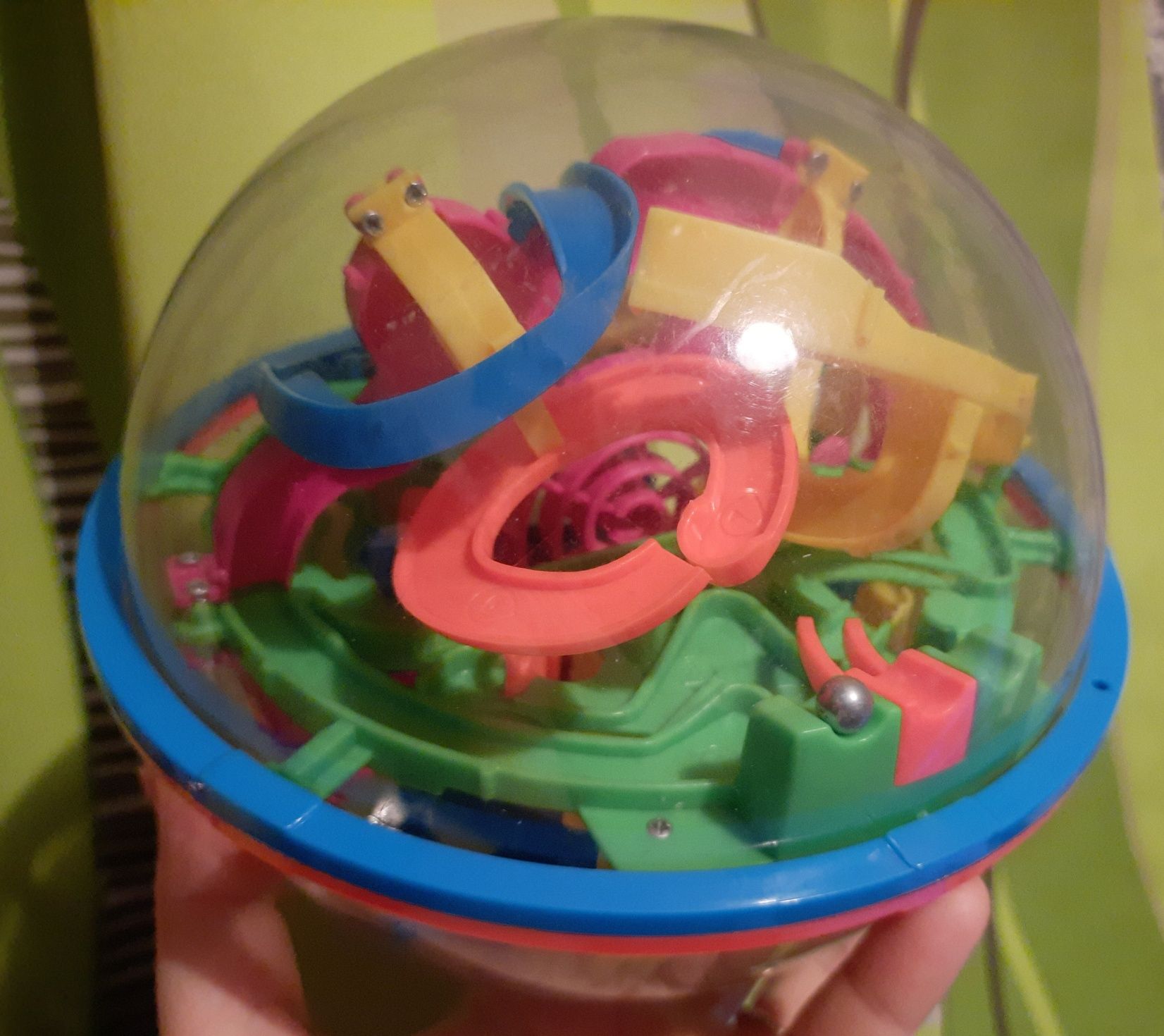 Labirynt kulkowy, duża kula 3D