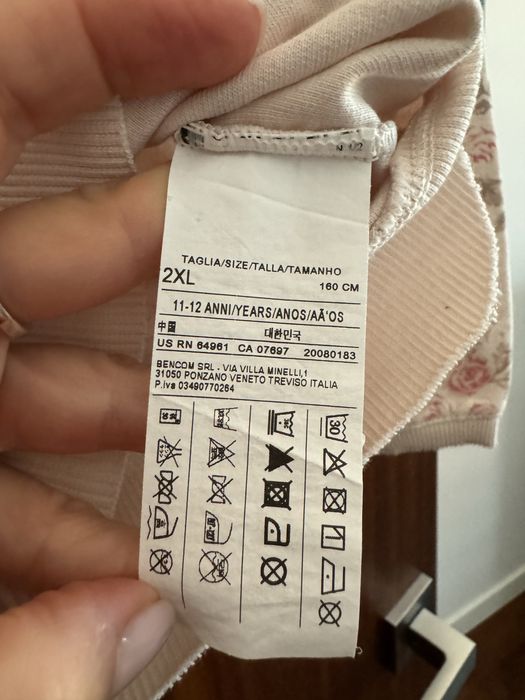 Bluza dziewczeca rozpinana BENETTON r 2XL (11-12 lat) stan idealny