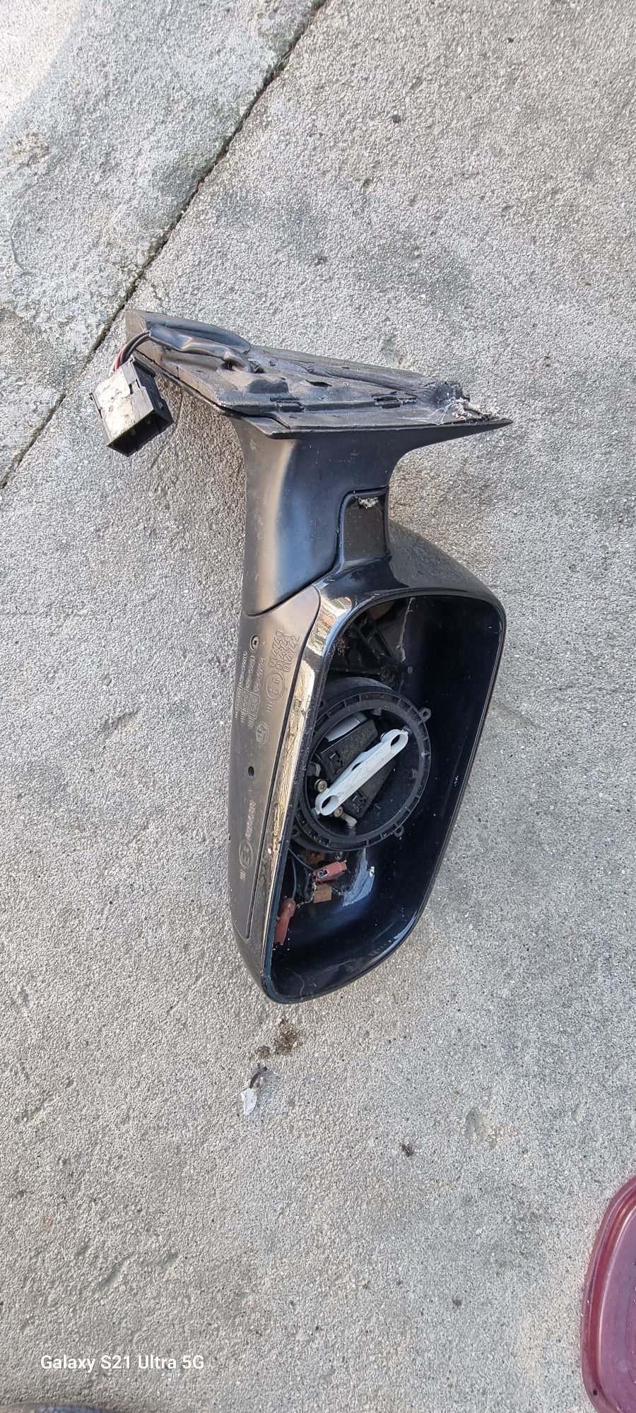 Retrovisor direito sem espelho  audi a3 8L