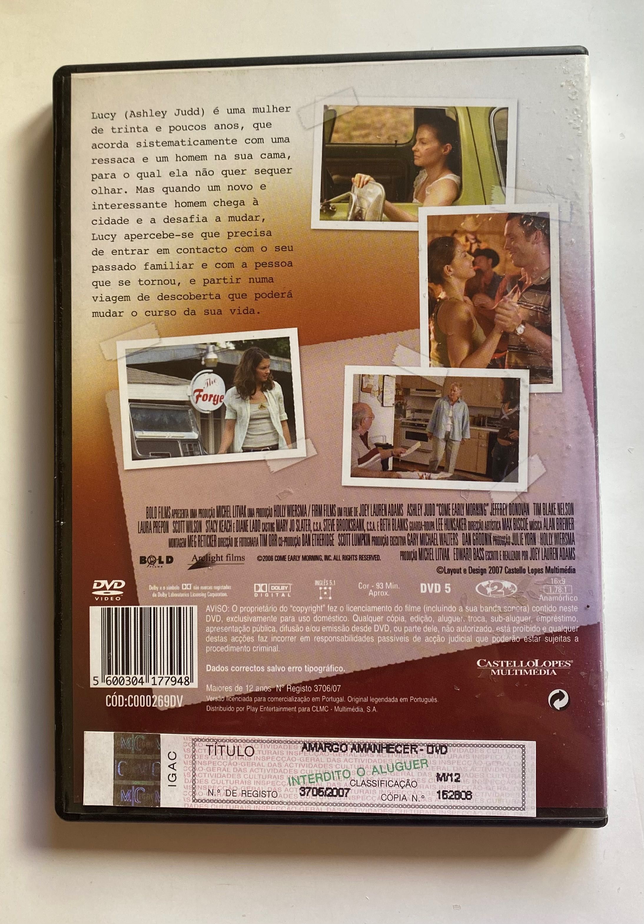 DVD “ Amargo Amanhecer “ , de Joey Lauren Adams