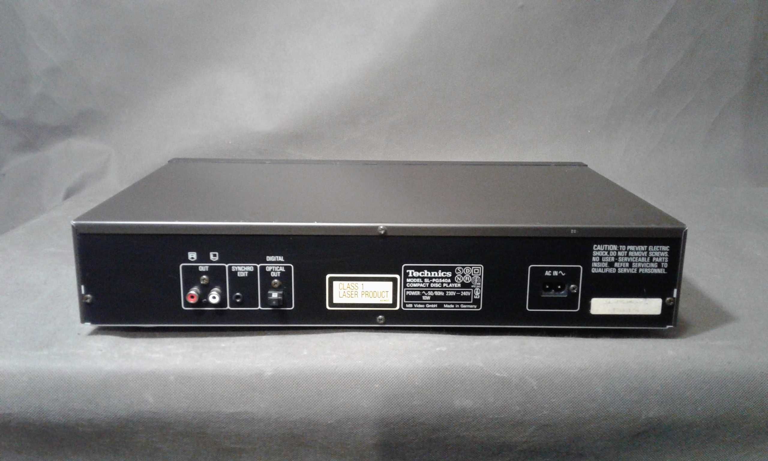 TECHNICS SL -PG540A ,odtwarzacz cd