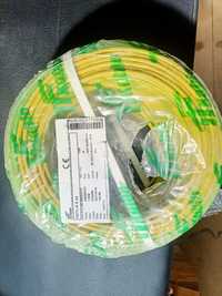 Przewód kabel linka LGY (H07V-K) 6mm2 żółto-zielony 100m