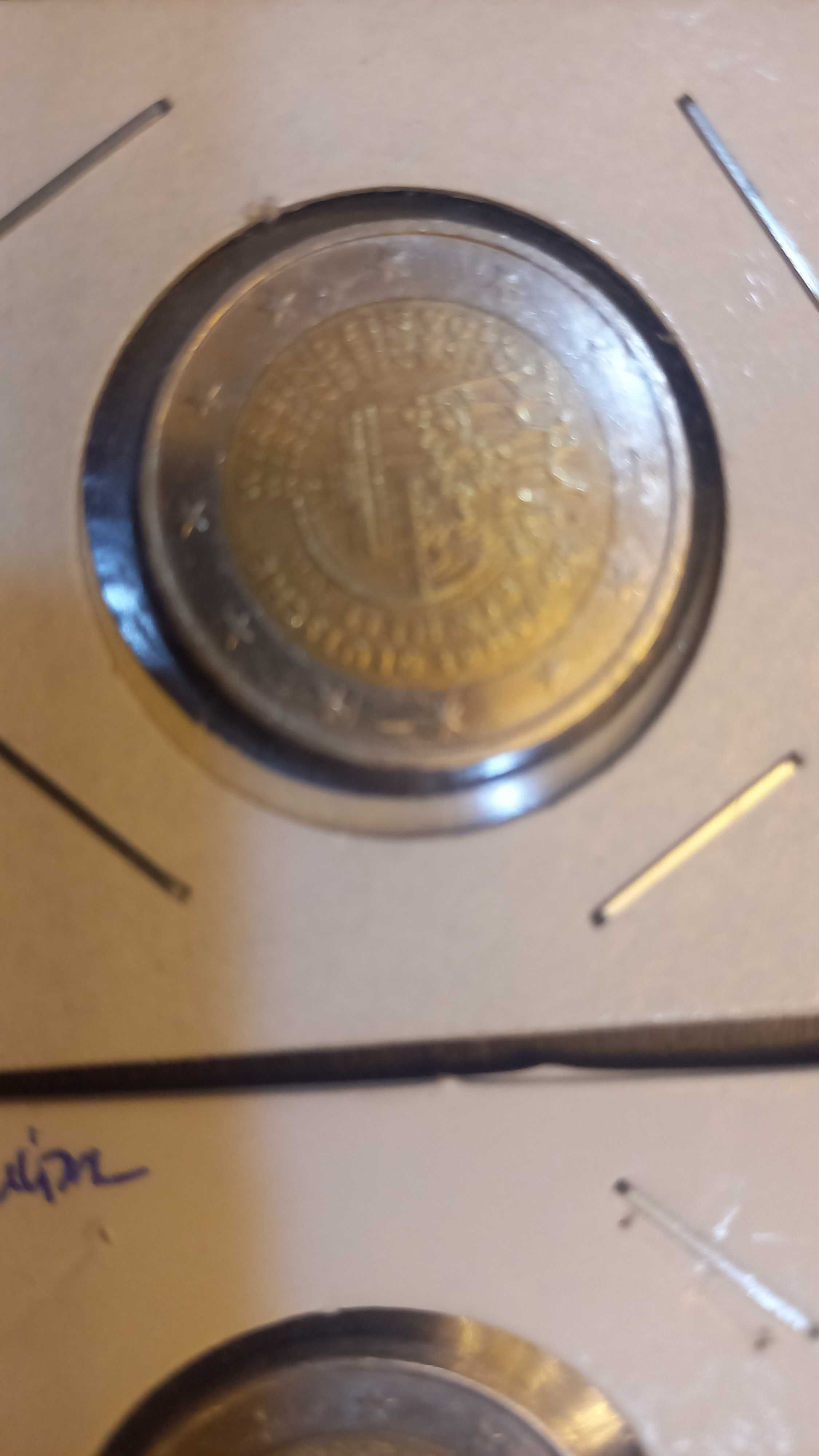 Moedas comemorativas 2,00 euros