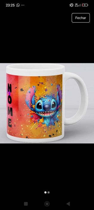 Caneca tema Stitch 2