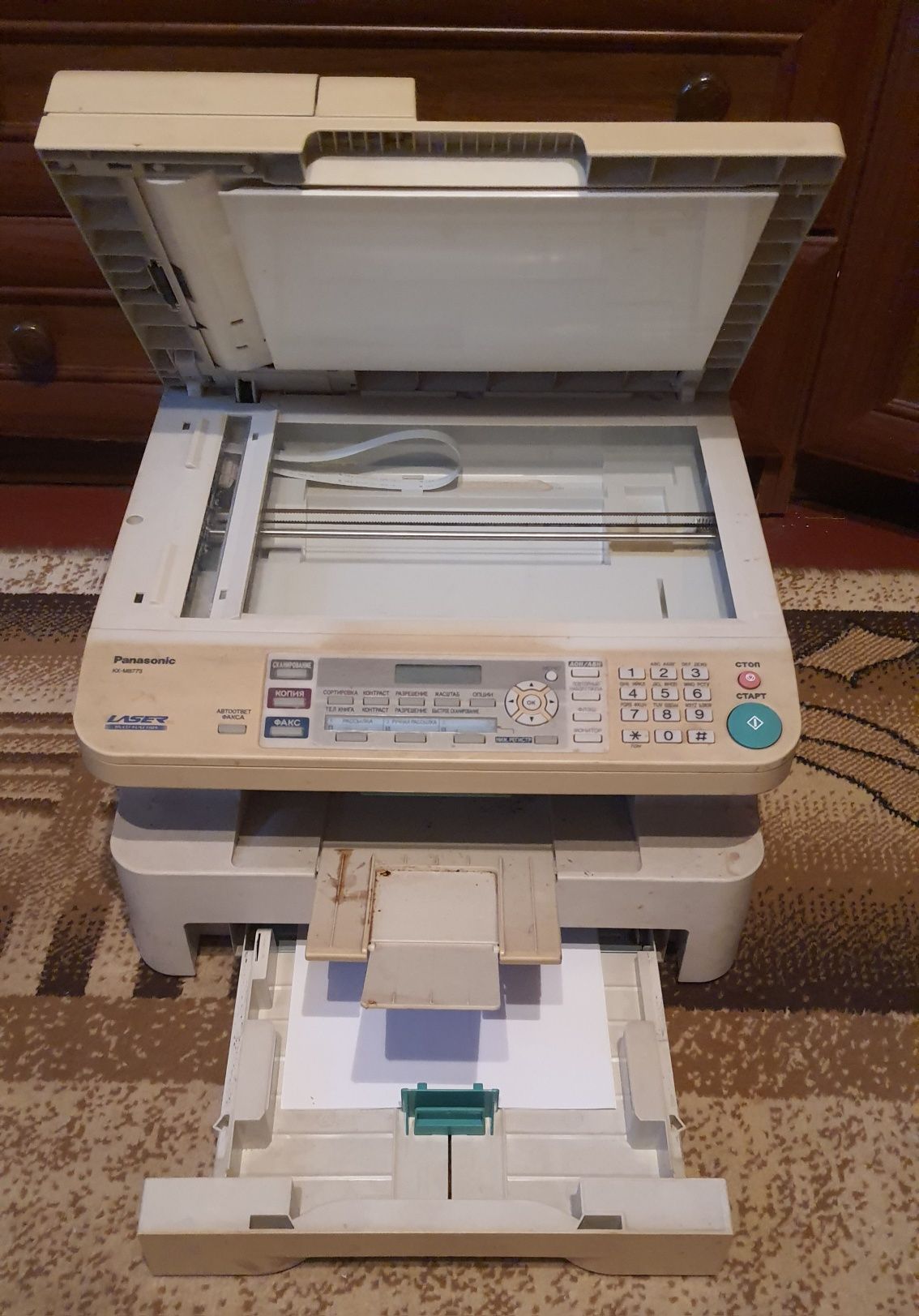 МФУ Panasonic KX-MB773 Принтер Сканер