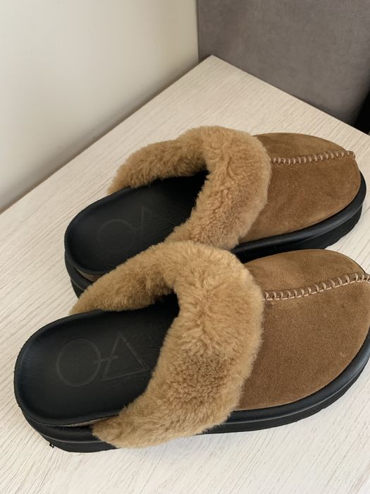 УГГі Шльопанці-сабо Тапочки демісезонні замшеві Італія OA Non-Fashion