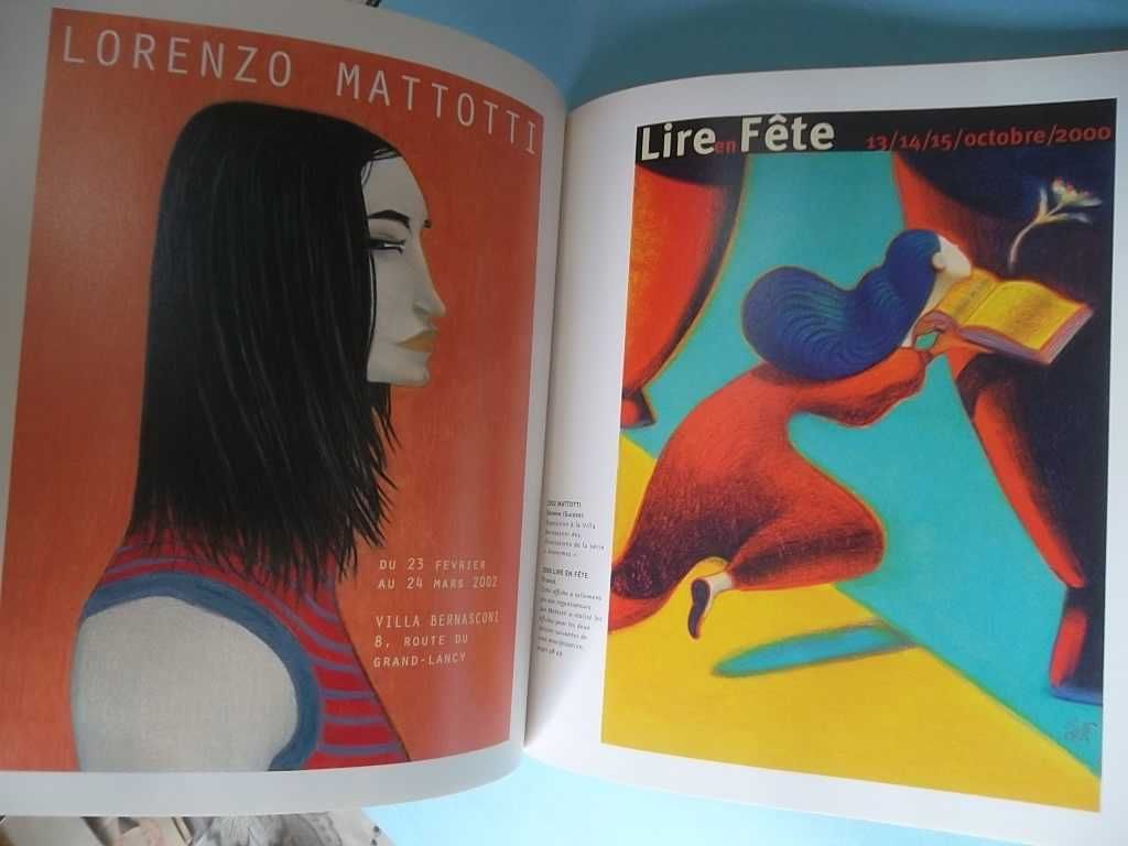 LES AFFICHES DE MATTOTTI - Livro com o melhor da arte de Mattotti