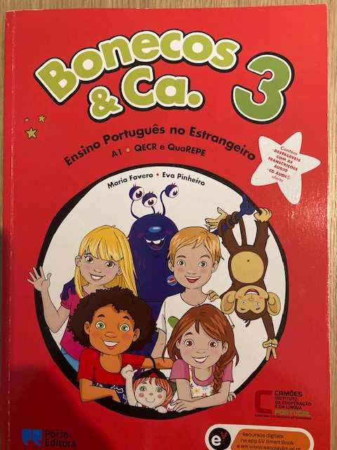 Bonecos & Ca. 3 e 4 – Ensino de Português no Estrangeiro A1 - Packs