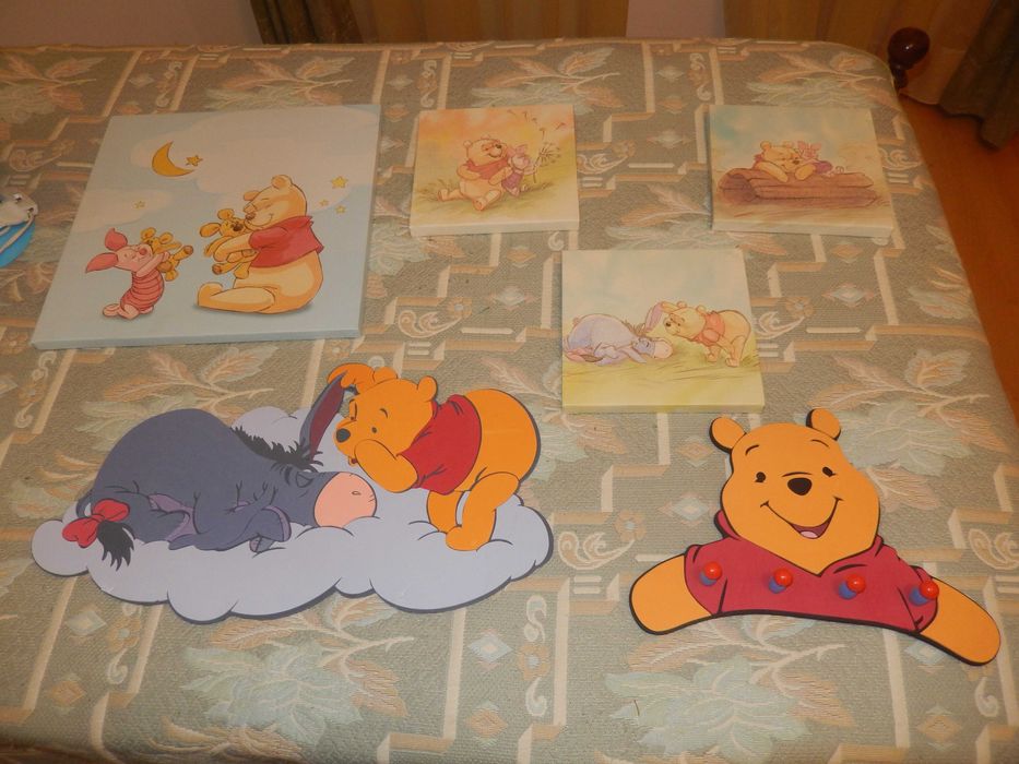 Quadros decorativos Winnie Pooth