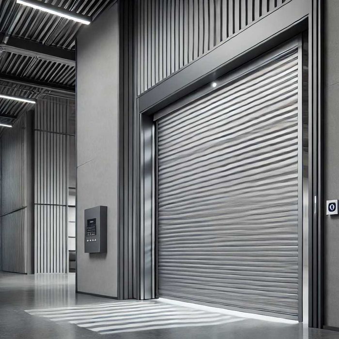 Brama garażowa rolowana, Bramy rolowane