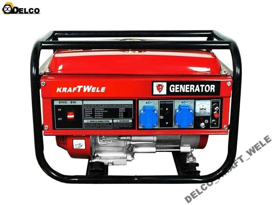 Инвертор KRAFTWELE 4800wat генератор бензиновый газовый з акамулятом