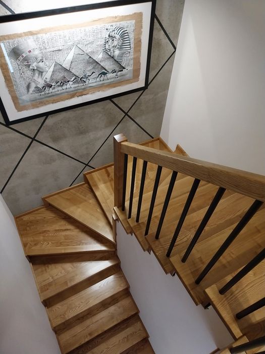 Stopnie schody dab jesion