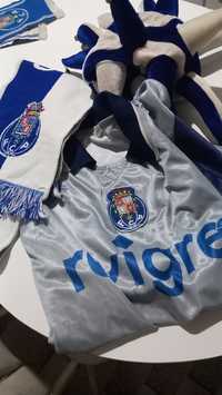 Kit FC Porto - Camisola; Cachecol (até 2x) & "Gorro Chapéu"