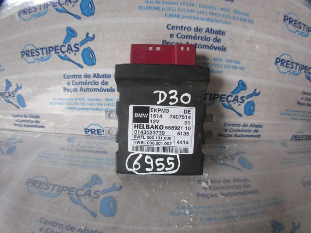 Modulo 16147407514 55892110 BMW F20 2014 116Ed 115CV 5P AZUL BOMBA DE COMBUSTIVEL