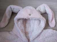 Króliczek ciepła piżama kombinezon pajac koc strój karnawałowy F&F
