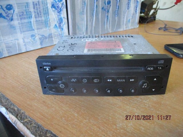 Radios 96565718XT CITROEN C2 2005 CITROEN C3 1 FASE 1 2005 1.4HDI 70CV 5P AZUL