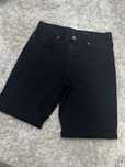 Męskie krótkie czarne spodenki chinosy H&M slim fit