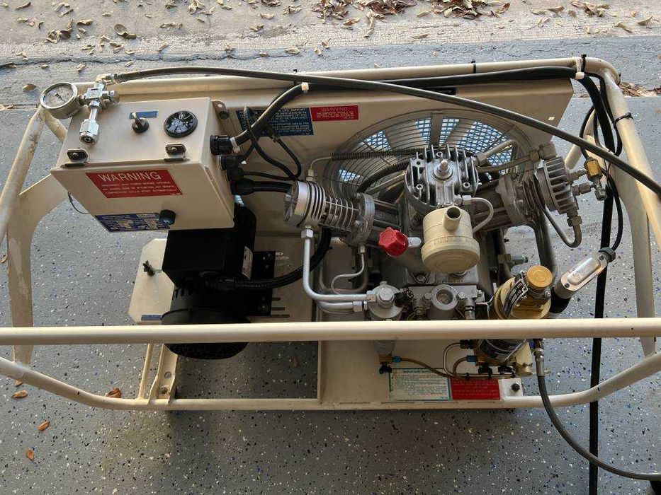 Заправка баллонов воздухом для PCP дайвинга и пр