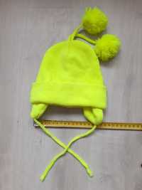 czapka neonowa 1-2lata