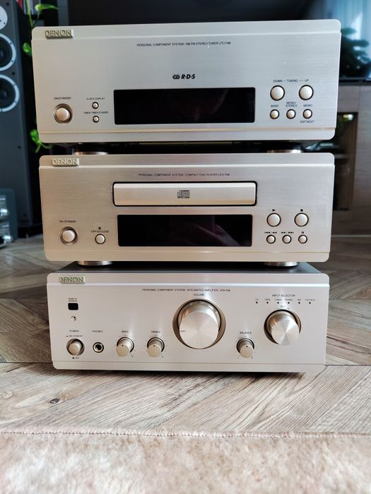 Wieża DENON F88 wzmacniacz CD tuner, piękny, aluminiowe fronty