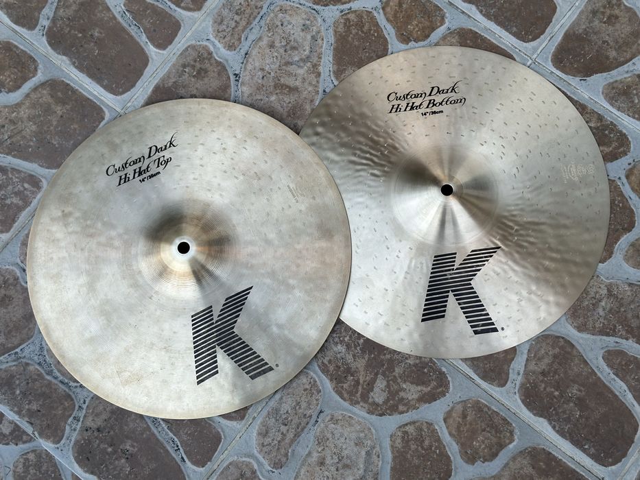 ++ Zildjian K Custom Dark Hi-Hat 14" - Talerze PERKUSJA ++